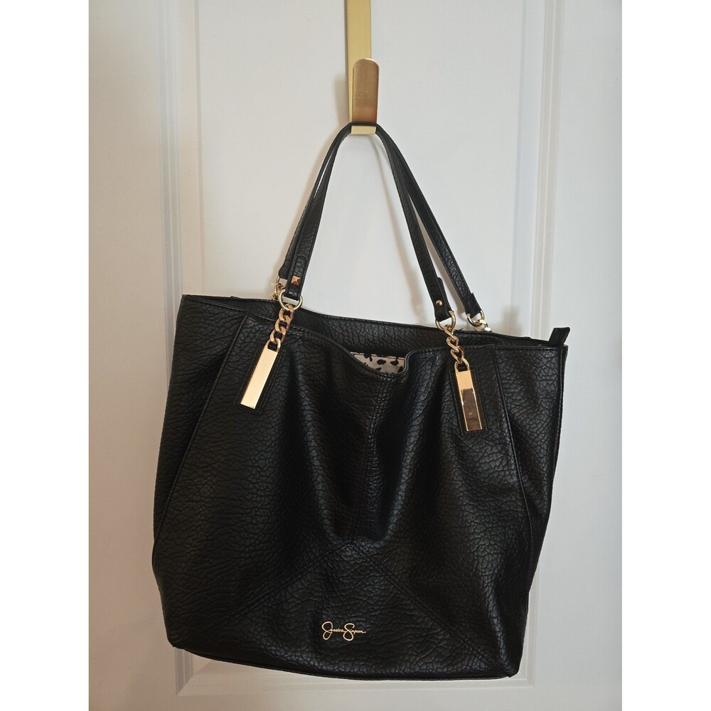 Black with gold trim Jessica Simpson Purse